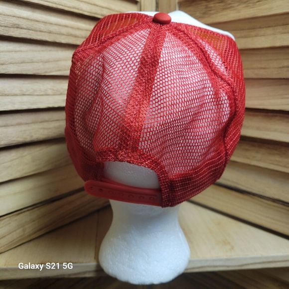 Vintage Q 95.5 Blazin' Hip Hop & R&B Radio Station Trucker Nissan Hat Cap - Picture 8 of 9